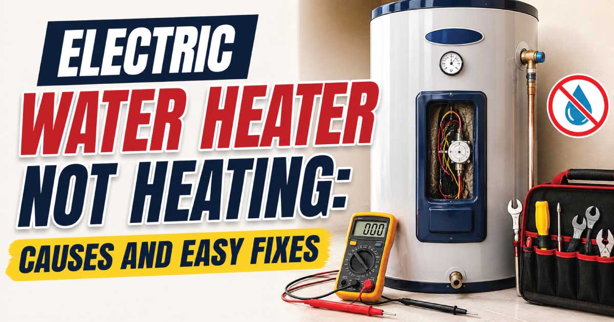 Electric Water Heater Not Heating