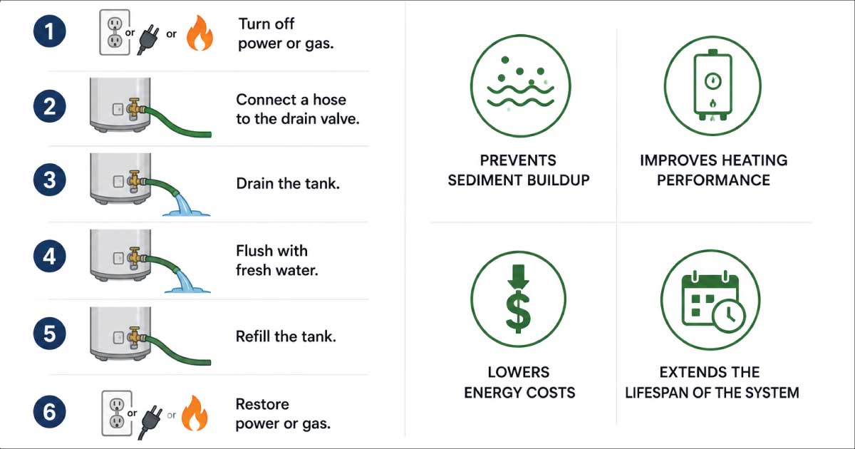 How to Flush a Water Heater
