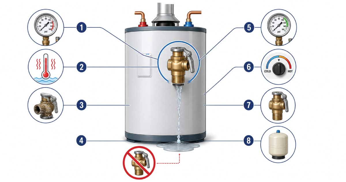 Pressure Relief Valve Leaking