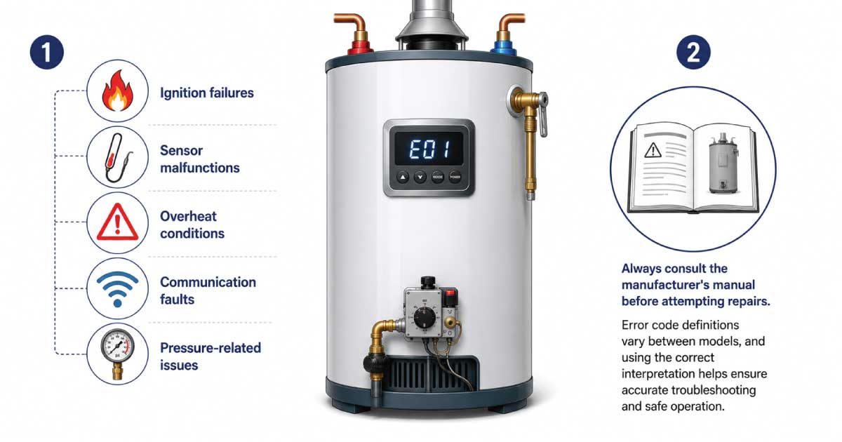 Water Heater Error Codes