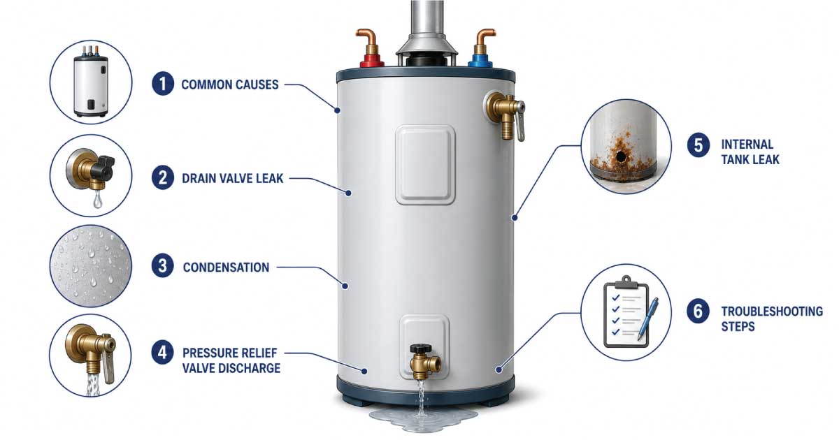 Water Heater Leaking from Bottom