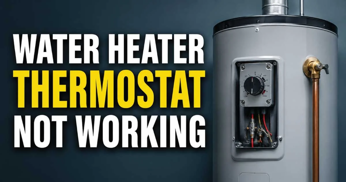 Why Is My Water Heater Thermostat Not Working