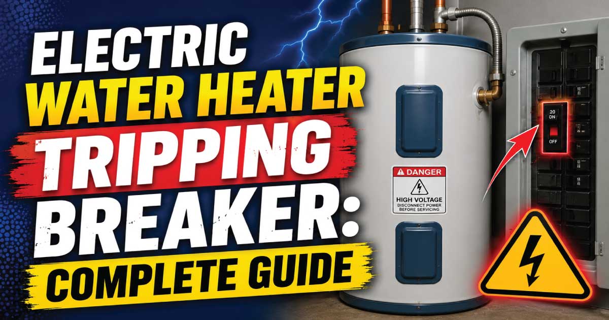 Electric Water Heater Tripping Breaker