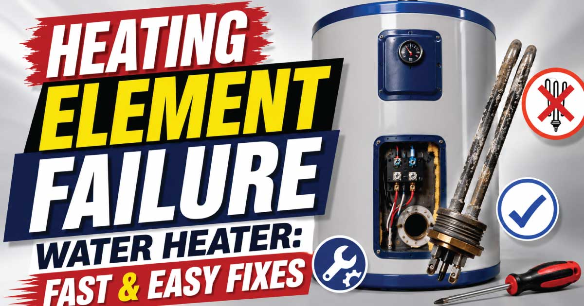 Heating Element Failure Water Heater