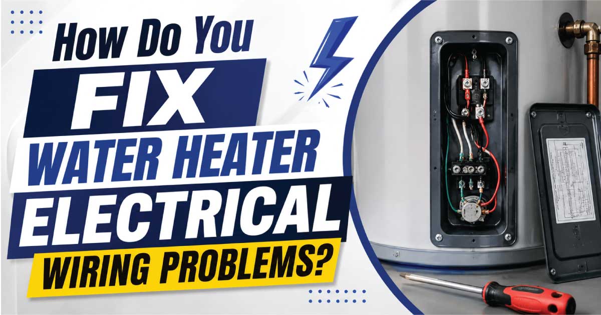 How Do You Fix Water Heater Electrical Wiring Problems
