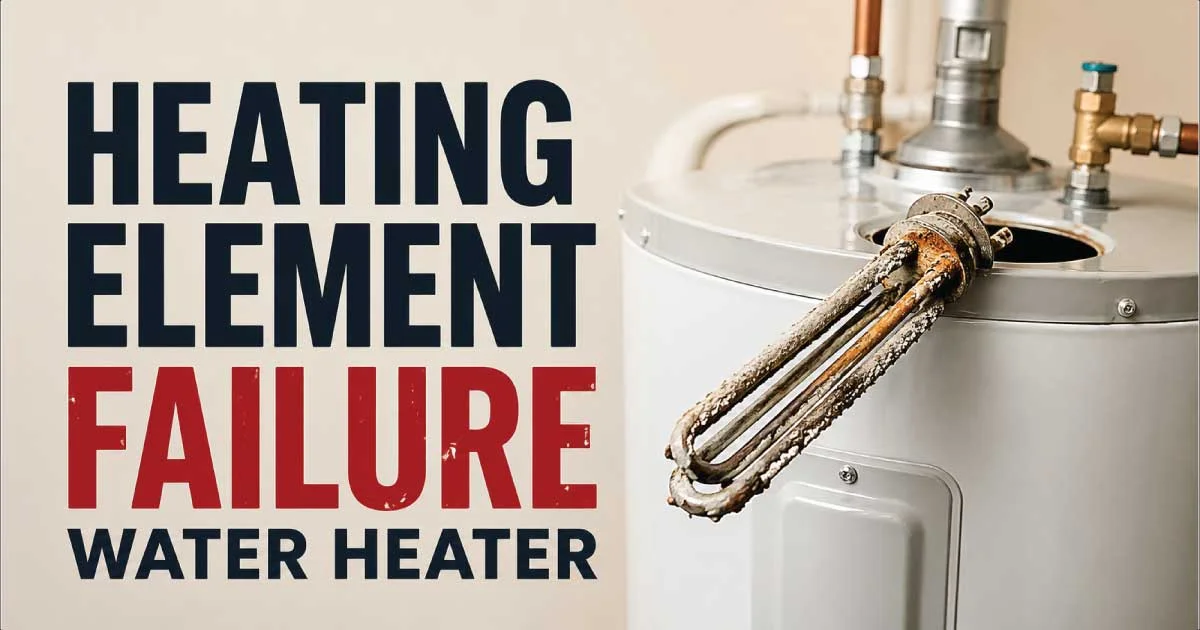 What Causes a Water Heater Heating Element to Fail