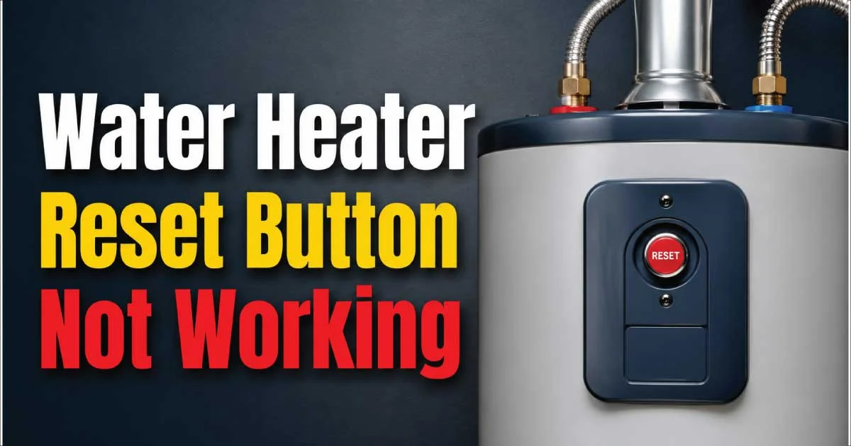 What Causes a Water Heater Reset Button to Fail?