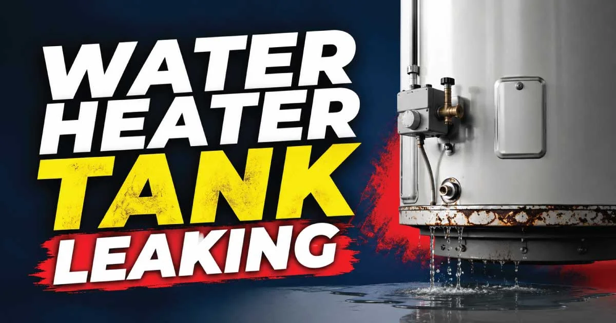 Why Is My Water Heater Tank Leaking