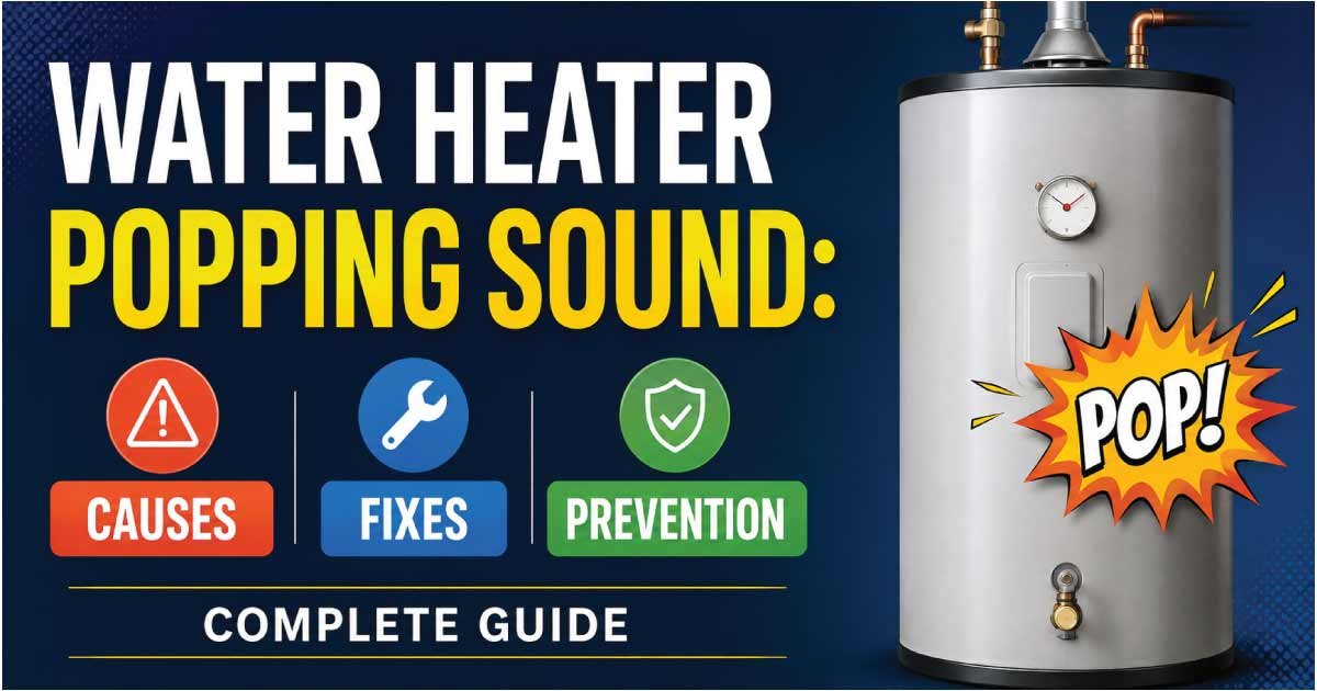 Water Heater Popping Sound