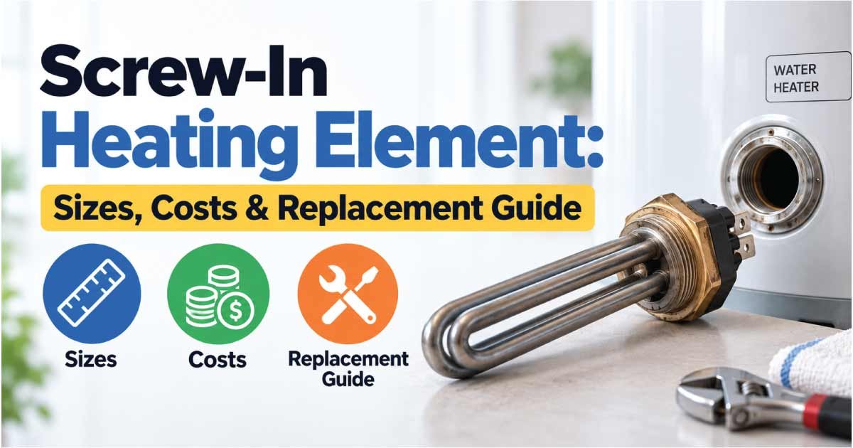 Screw-In Heating Element