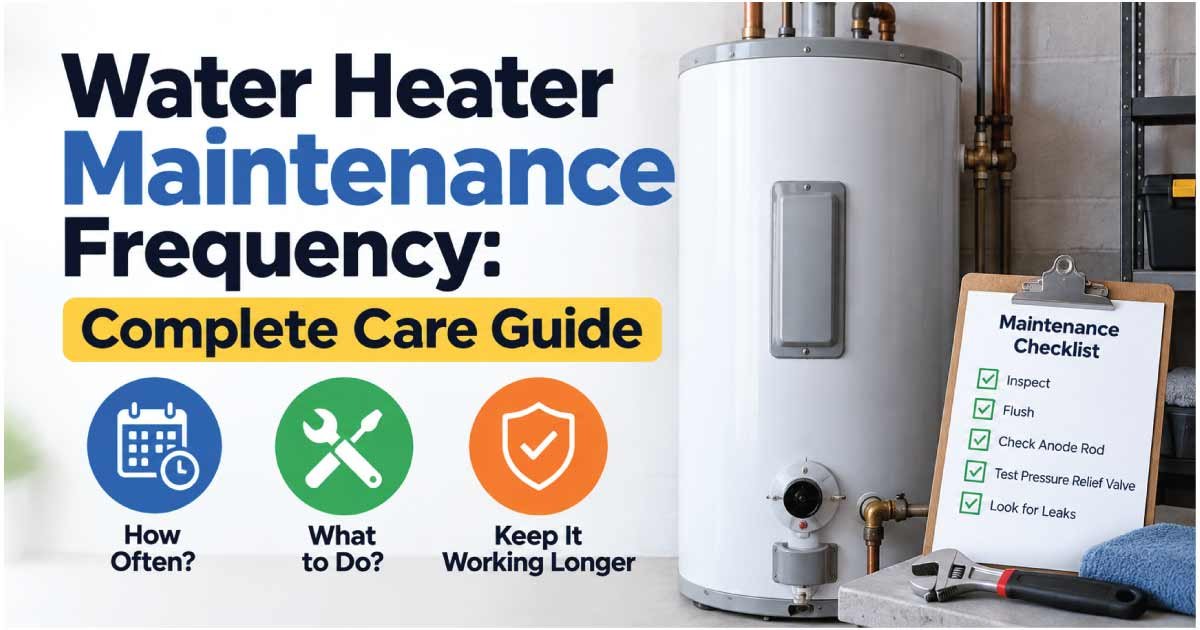 Water Heater Maintenance Frequency