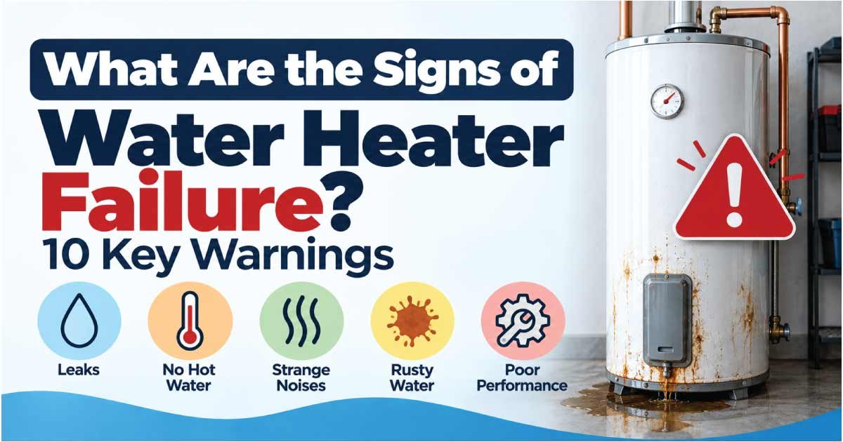 What Are the Signs of Water Heater Failure