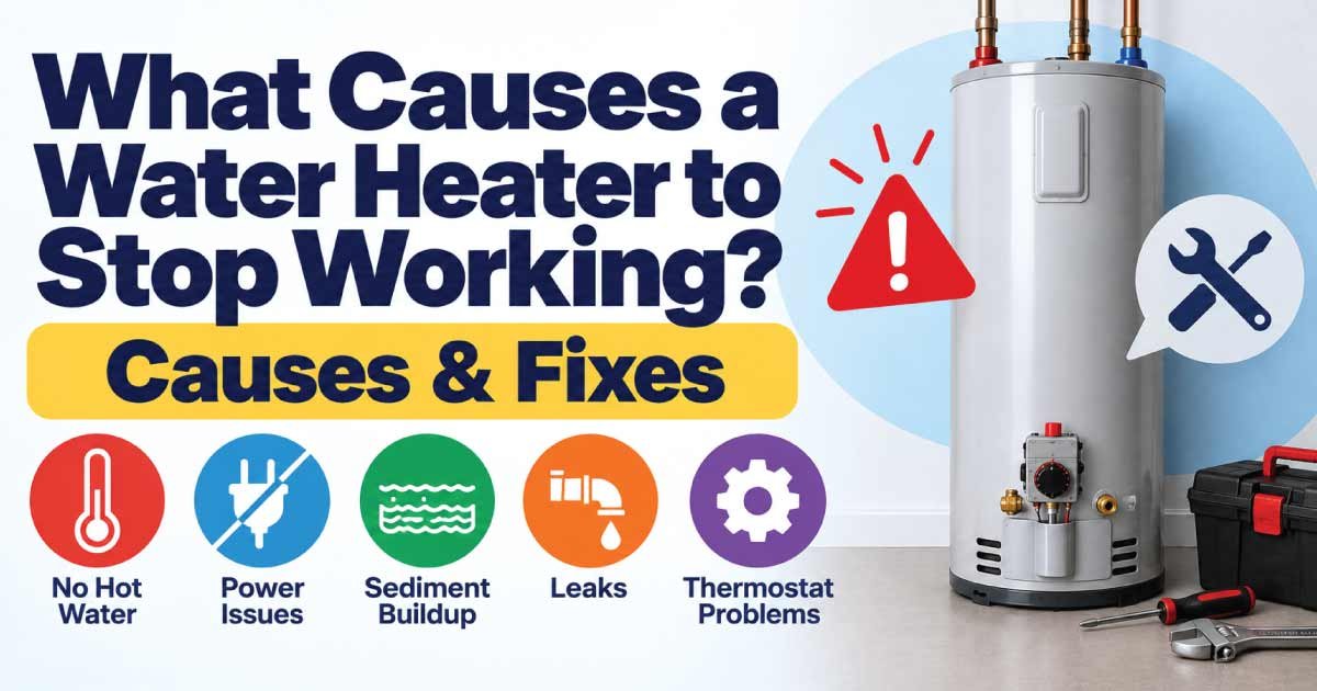 What Causes a Water Heater to Stop Working