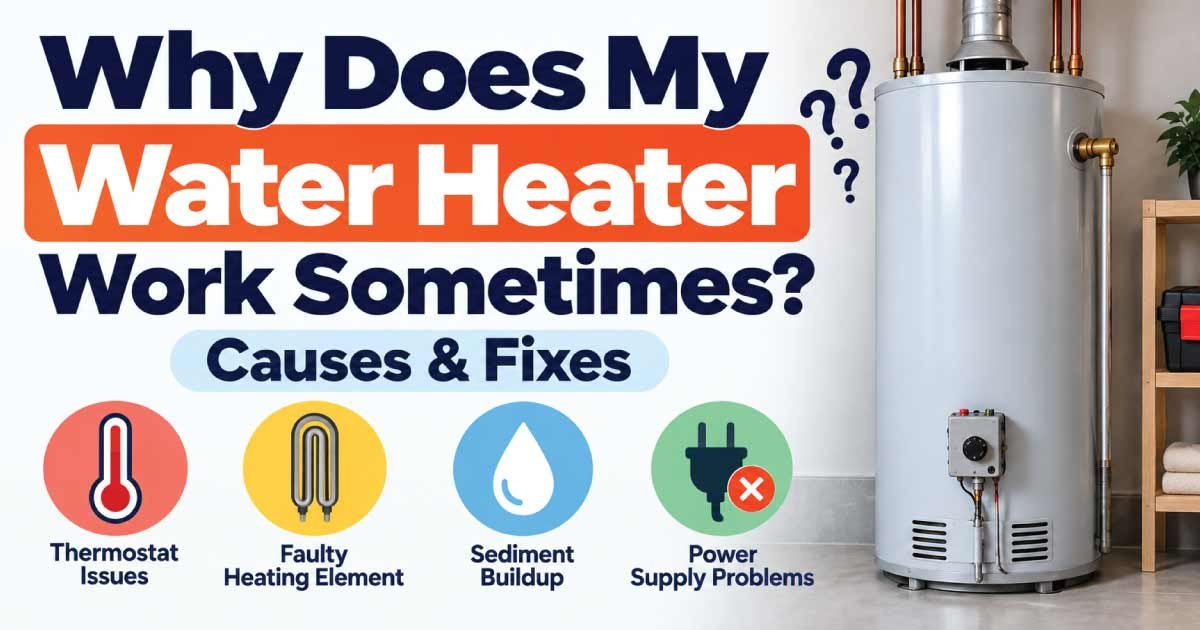 Why Does My Water Heater Work Sometimes