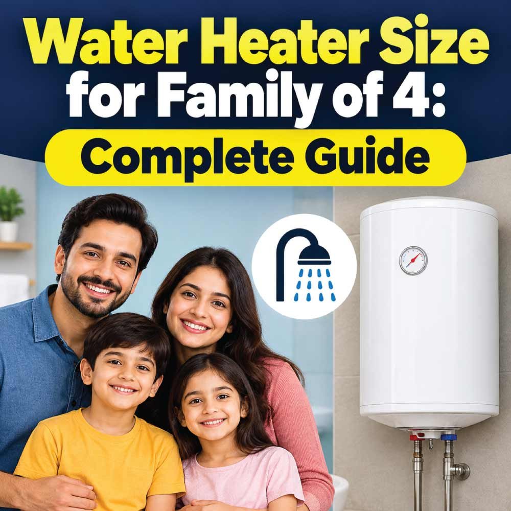 Water Heater Size for Family of 4