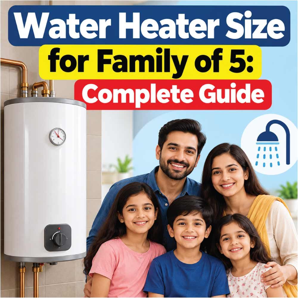 Water Heater Size for Family of 5